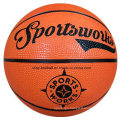 Orange Color Size 7 Rubber Basketball